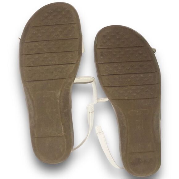 A2 Aerosoles White Sandals size women's 8 - Picture 9 of 11